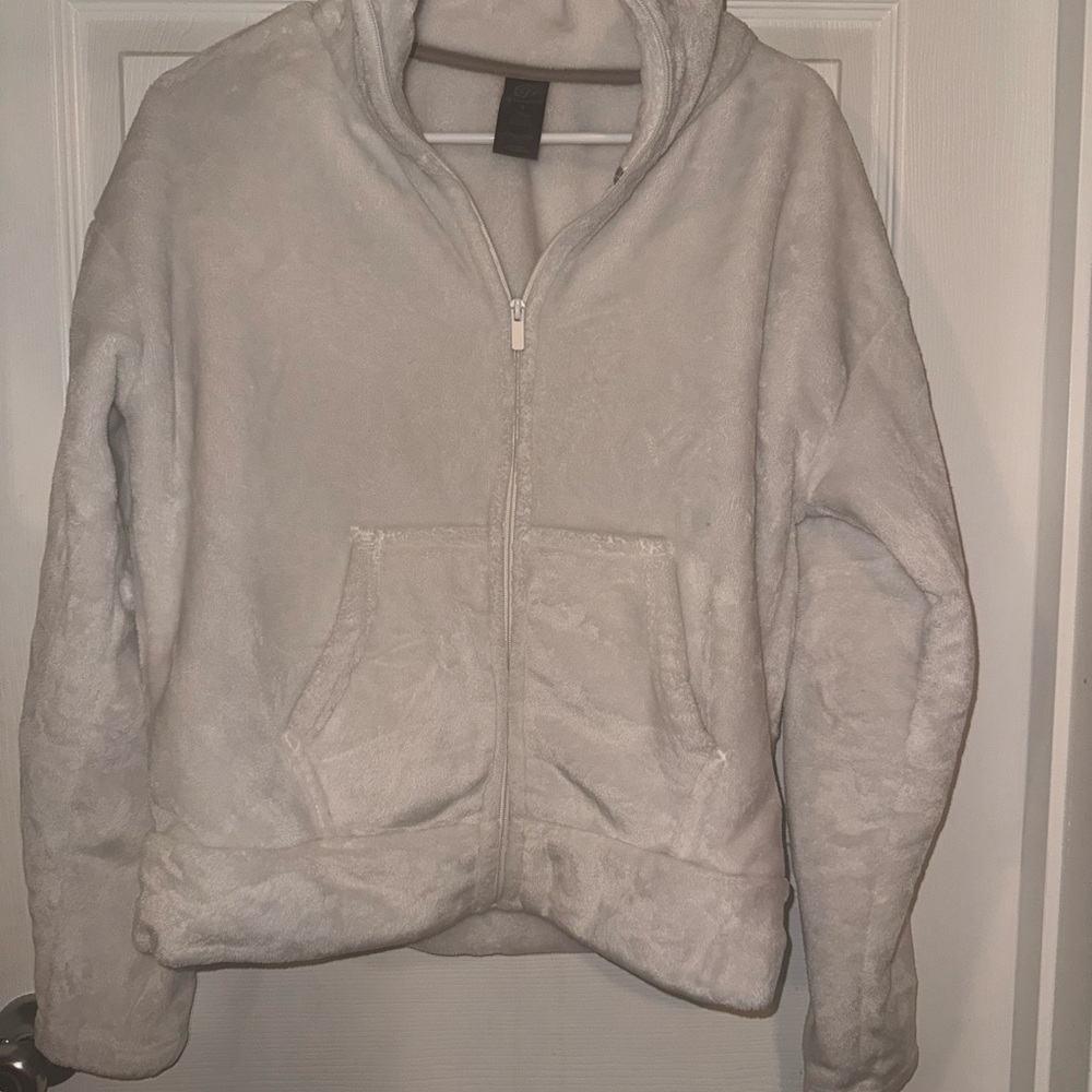 Champion Cream Fleece Hoodie